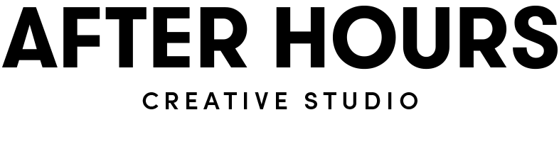 after hours creative logo