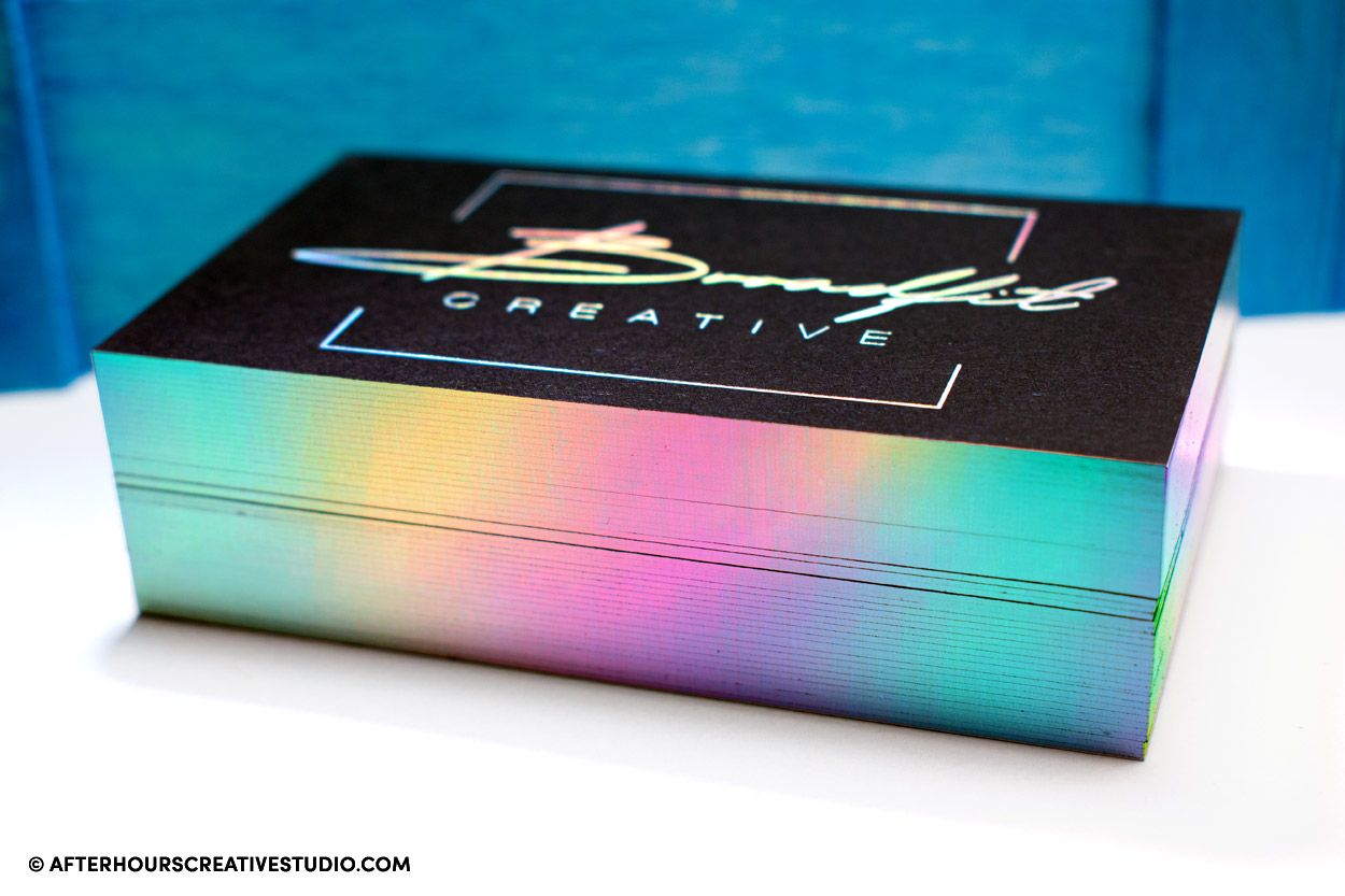 holographic foil business cards uk Plastic Business Cards | Holographic Business Cards with Your Custom Design main image 0
