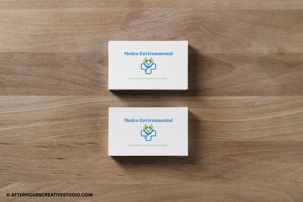 !00% Recycled Business Cards.