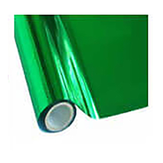 metallic green foil