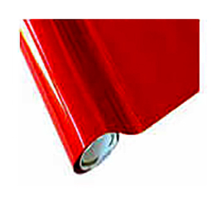 metallic red foil